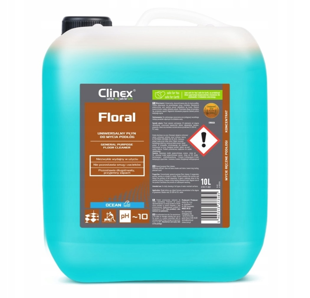 Levně Clinex Floral – Oceán 10 L