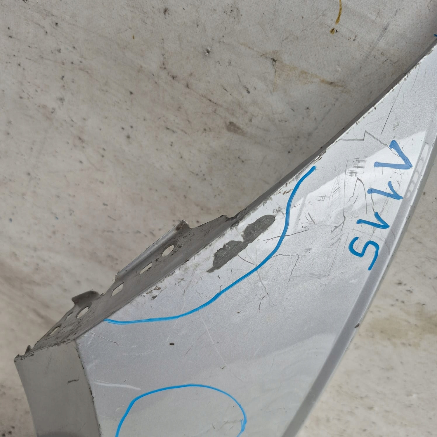 VW POLO VI 6 2G 17-> fender front front left