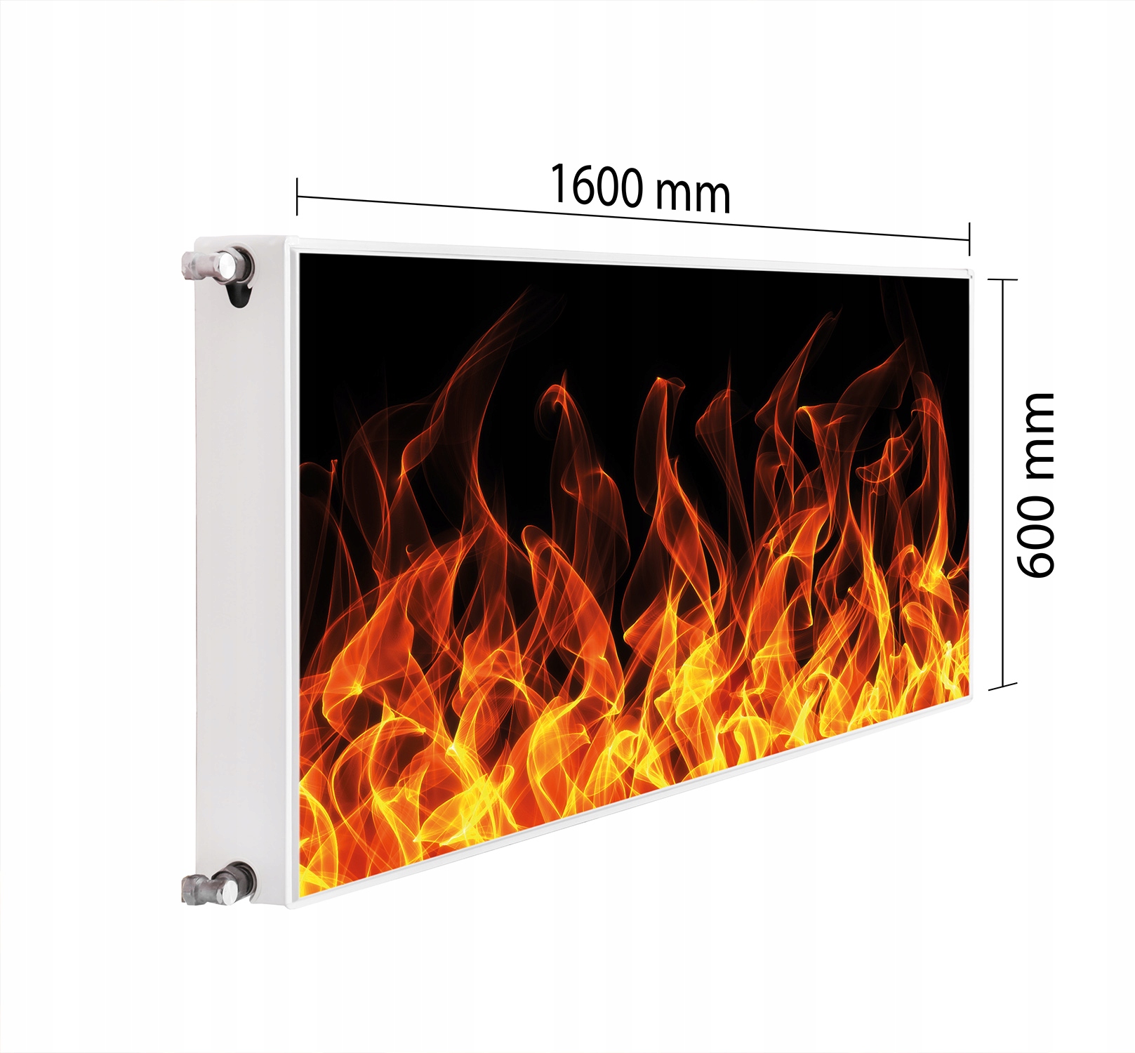 Magnetická Ochrana Na Ohrievač 160x60 Oheň Podložka Magnet
