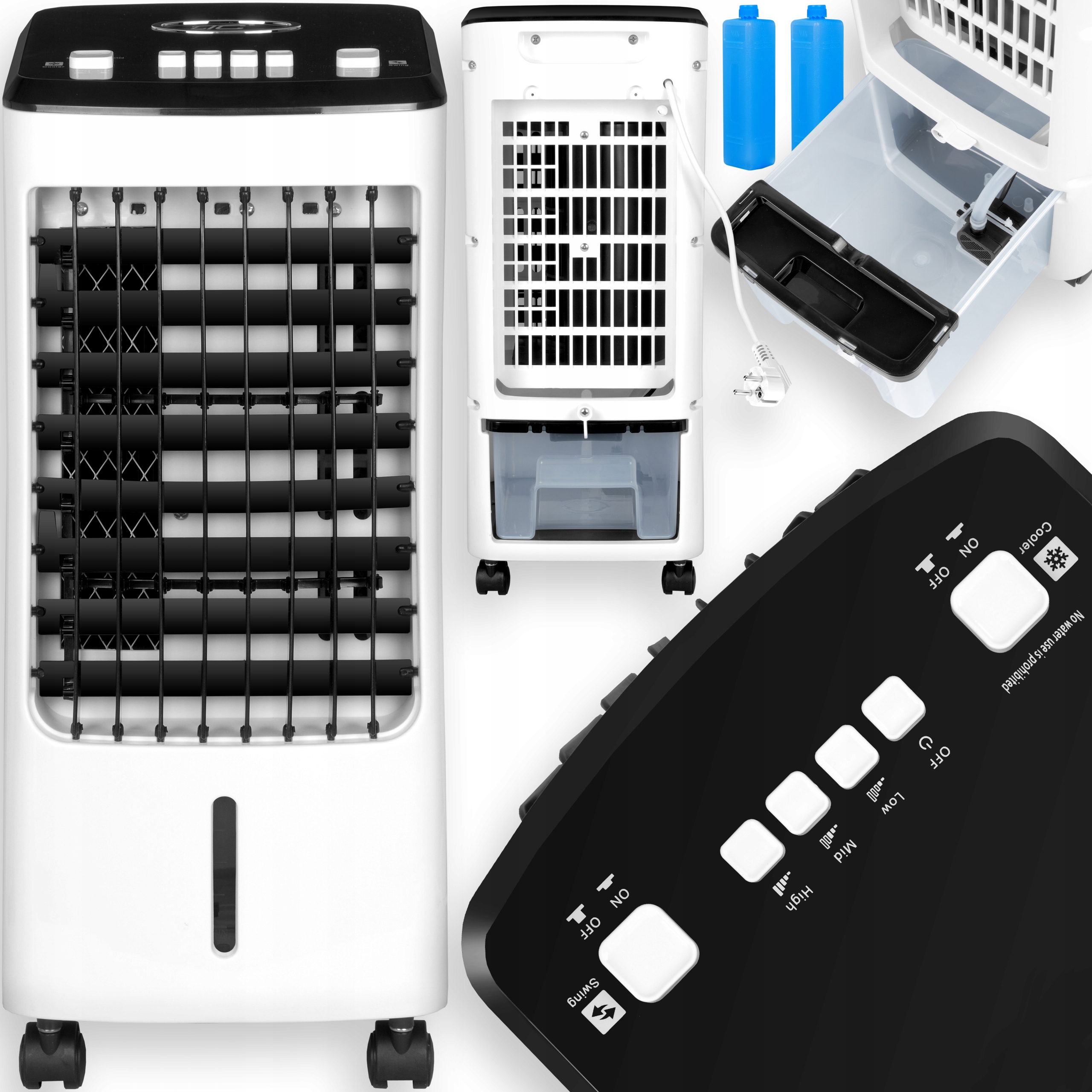 Mini Klimatizace Velmi Výkonný Přenosný Zvlhčovač Vzduchu Na Vodu