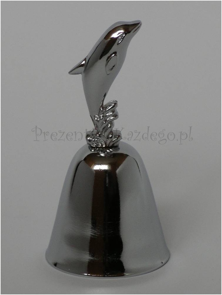 

Dzwonek ozdobny, elegancki upominek Delfin