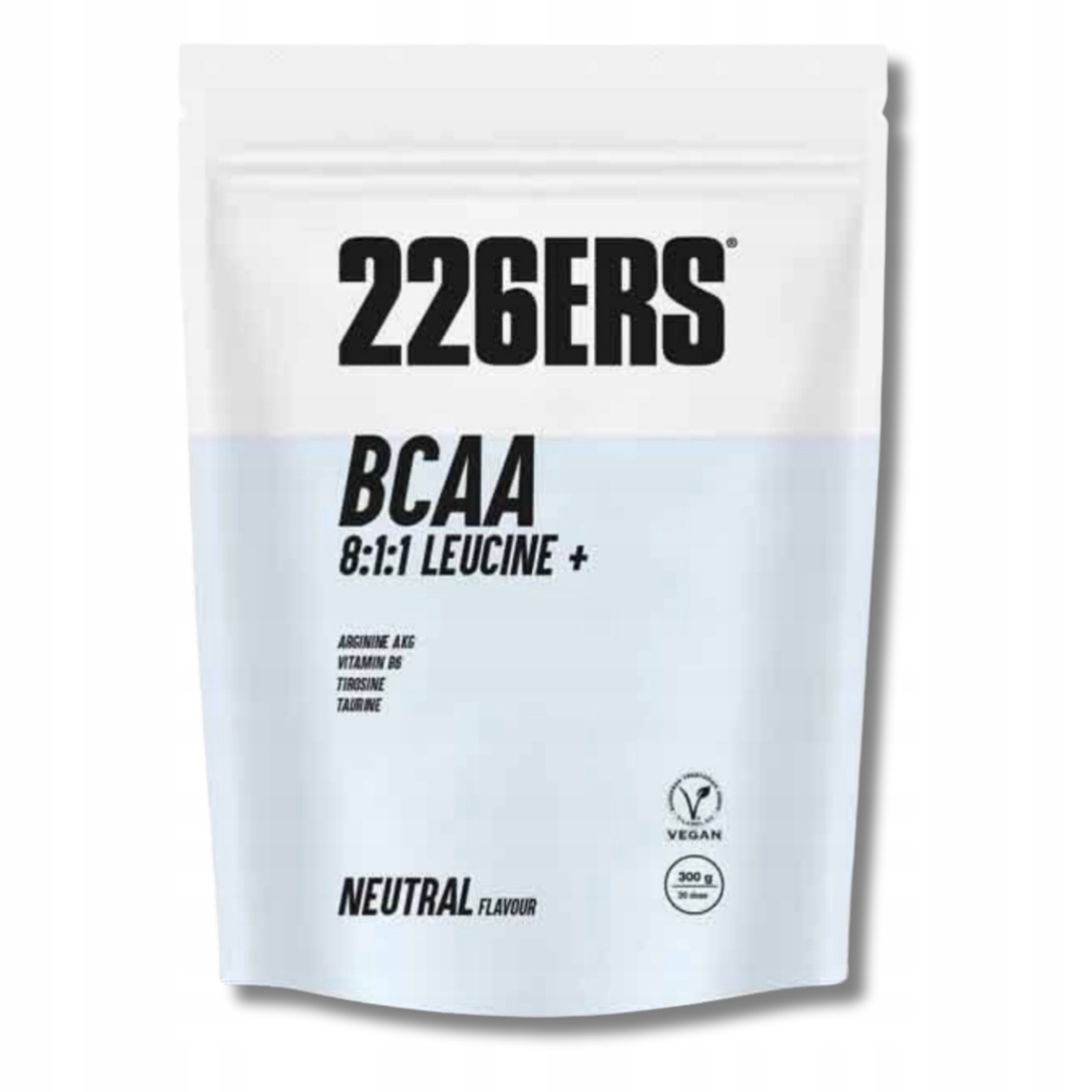 226ERS Bcaa 8:1:1 Aminokyseliny Leucin 300 g Neutrální prášek