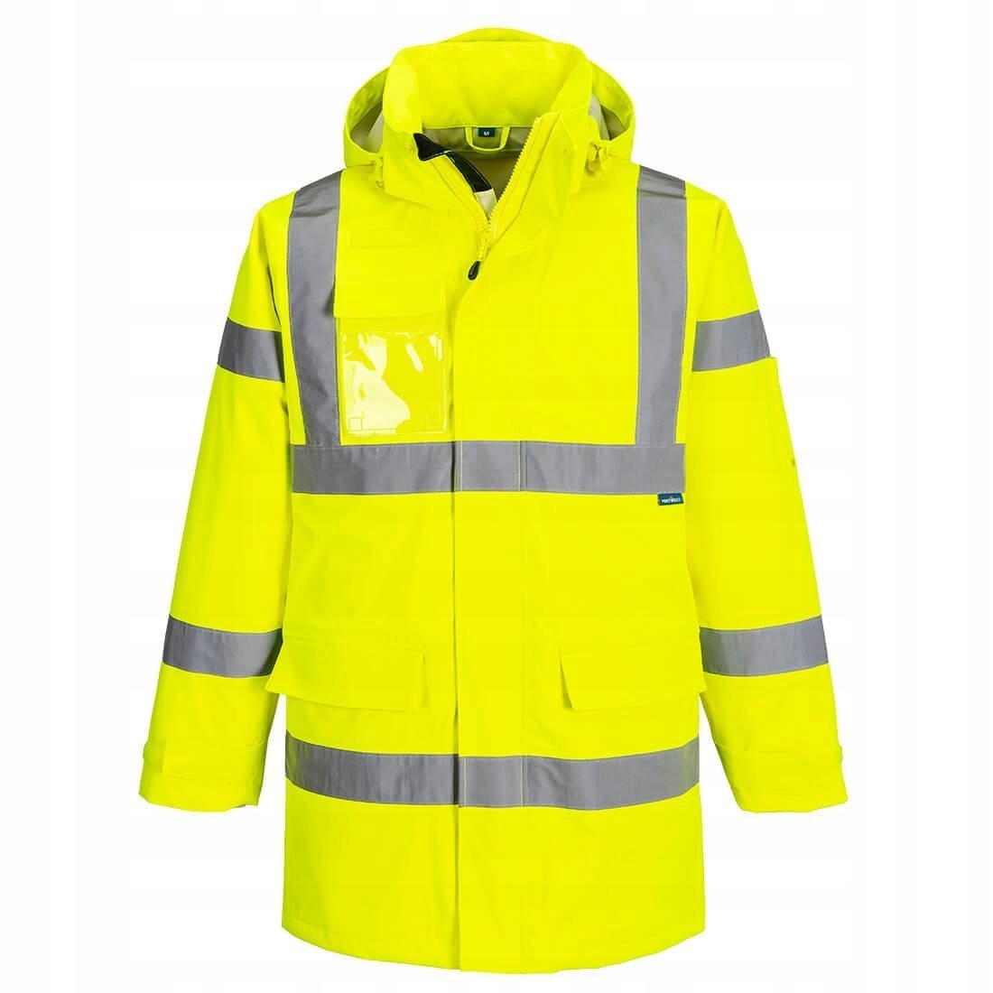 Výstražná nepromokavá bunda Extreme Rain Žlutá vel. L