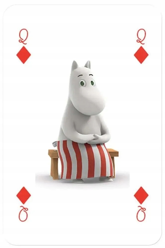 Waddingtons no.1 Muminki DZIECIĘCA KARCIANKA Rozgrywka RYWALIZACJA Gra SET Wiek gracza 5-7 lat 8-11 lat 12-14 lat 18+