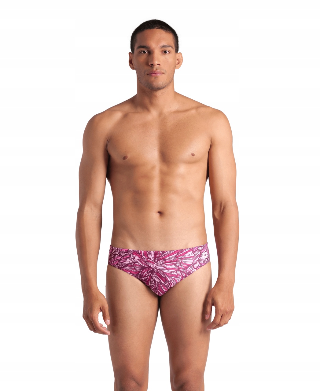 Plavky Arena Pink Dahlia Swim Briefs Shocking Pink-multi 65