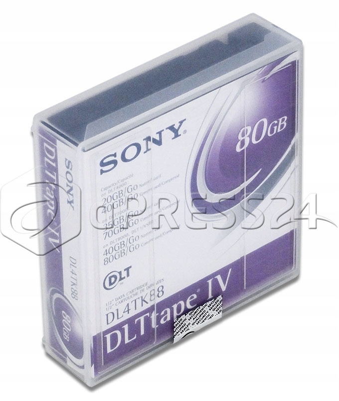 Sony DL4TK88 Dlttape IV Datová Cartridge 40/80GB