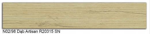 Obrzeże meblowe okleina bez kleju Abs Dąb Artisan 22x0,8 150 mb Polkemic