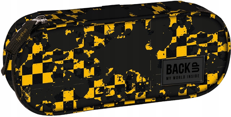 PIÓRNIK SZKOLNY SASZETKA ETUI KOSMETYCZKA BACKUP A98 KOSTKA KWADRATY