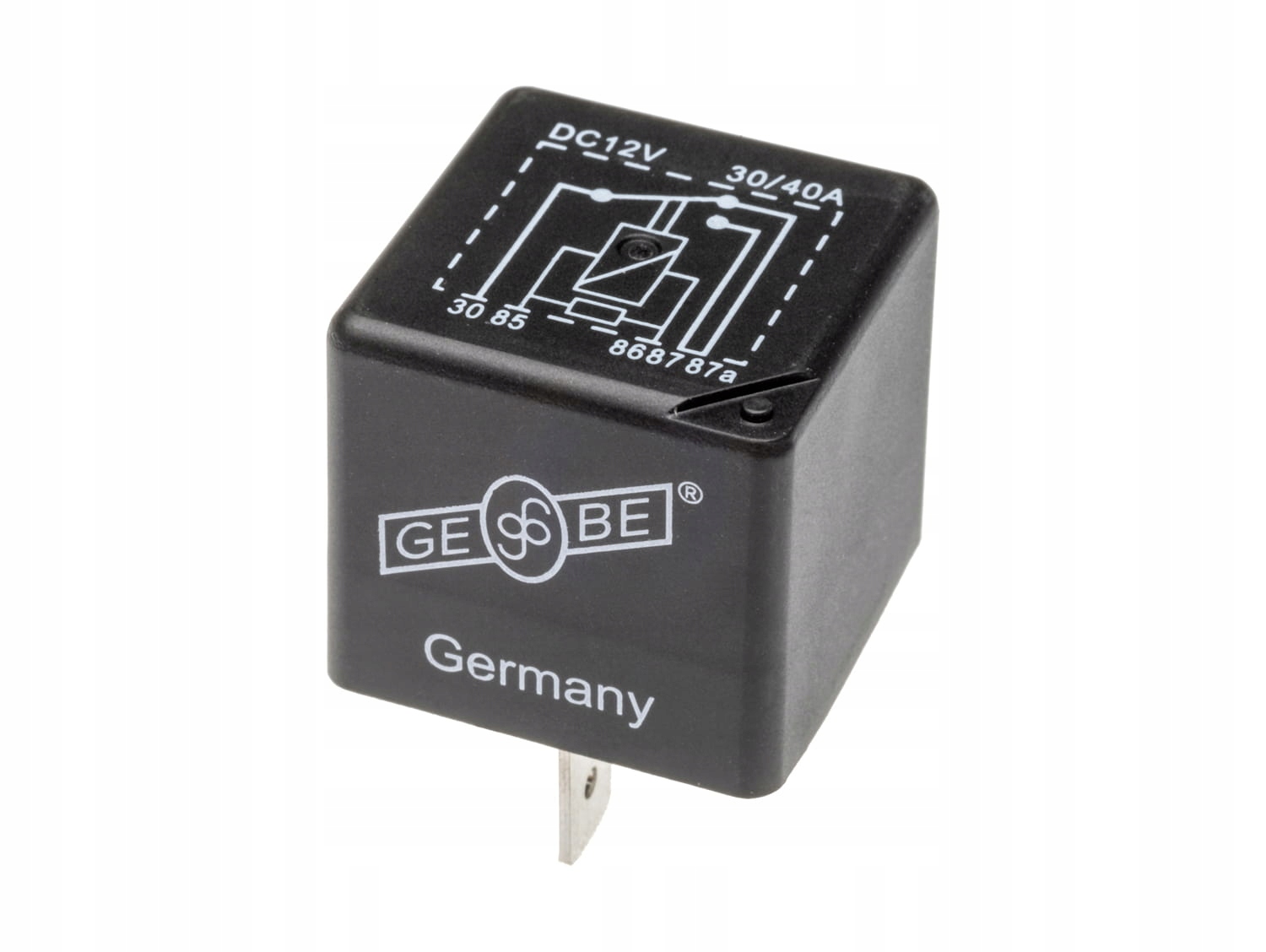 

Przekaźnik Gebe 12V 30/40A rezystor
