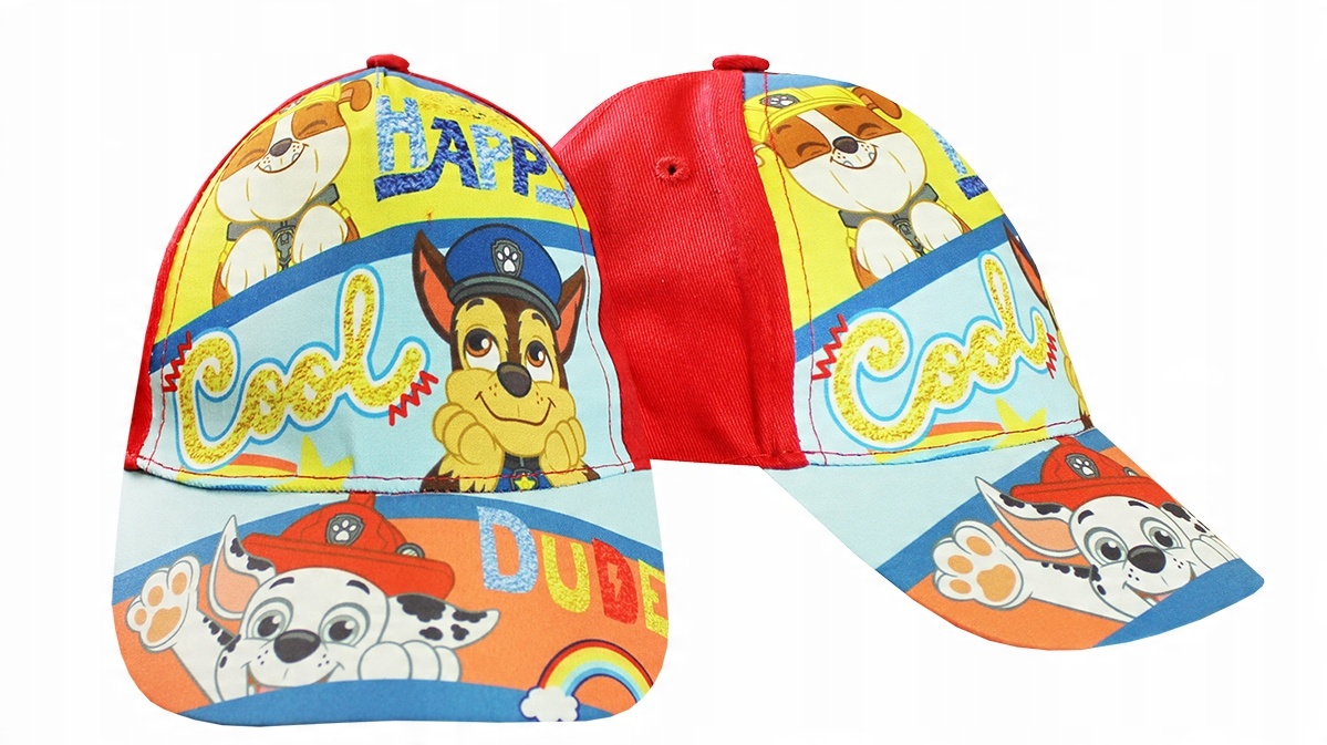 

Psi Paw Patrol Czapka Dla Dziecka Bejsbolówka 54CM