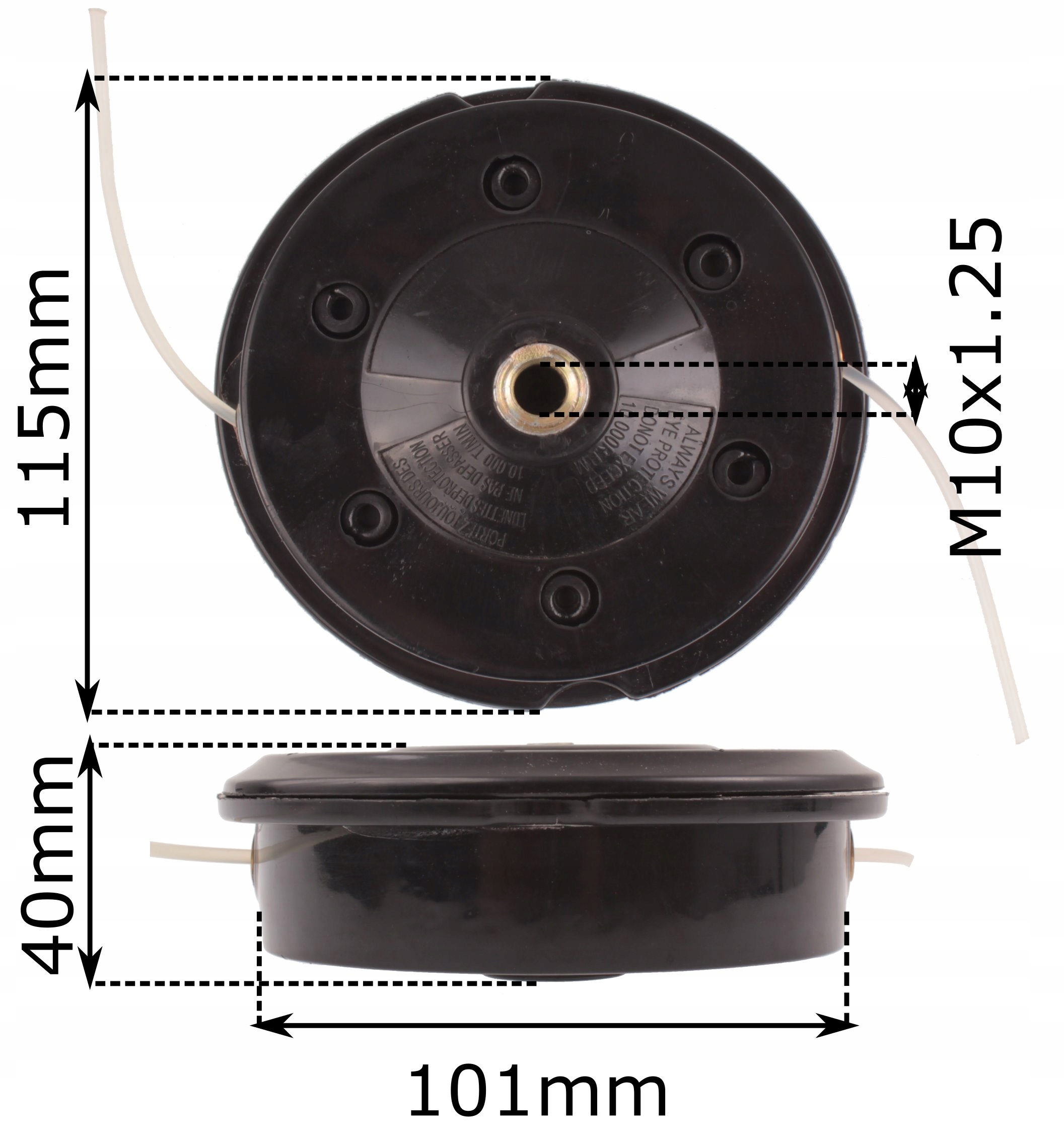 Głowica bęben żyłkowy do podkaszarki spalinowej Typ głowica