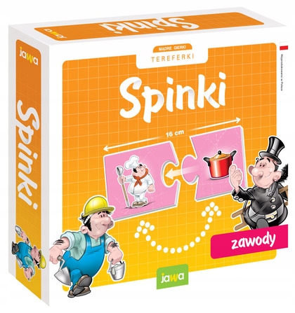 gra edukacyjna Spinki zawody 85 JAWA |  GR0307 — 2