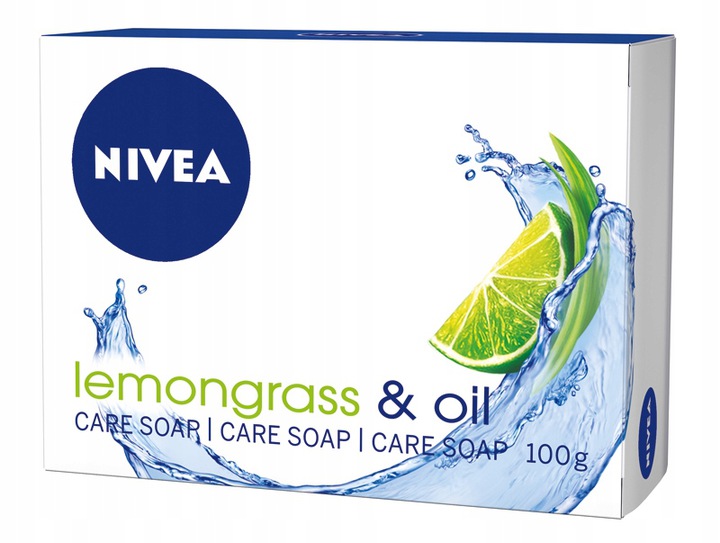 

Nivea Mydło w kostce Lemongrass & Oil 100g