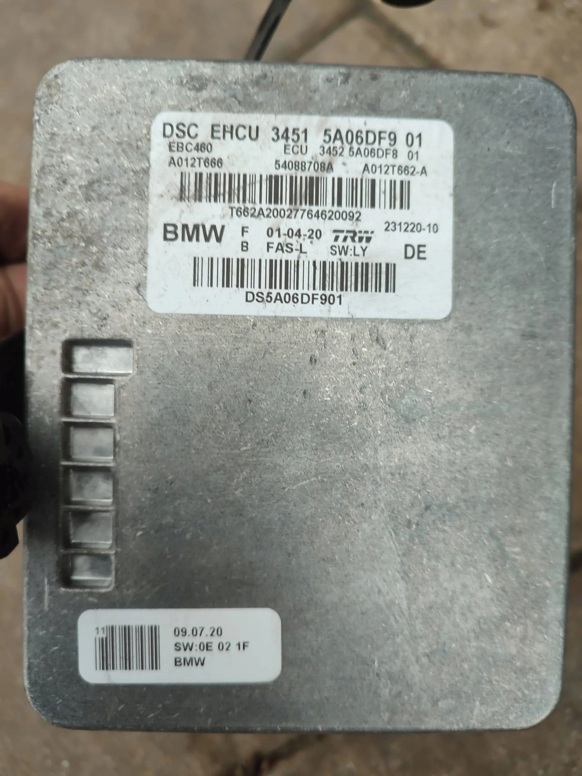 насос блок управления ABS BMW X3 G01 2020 европа