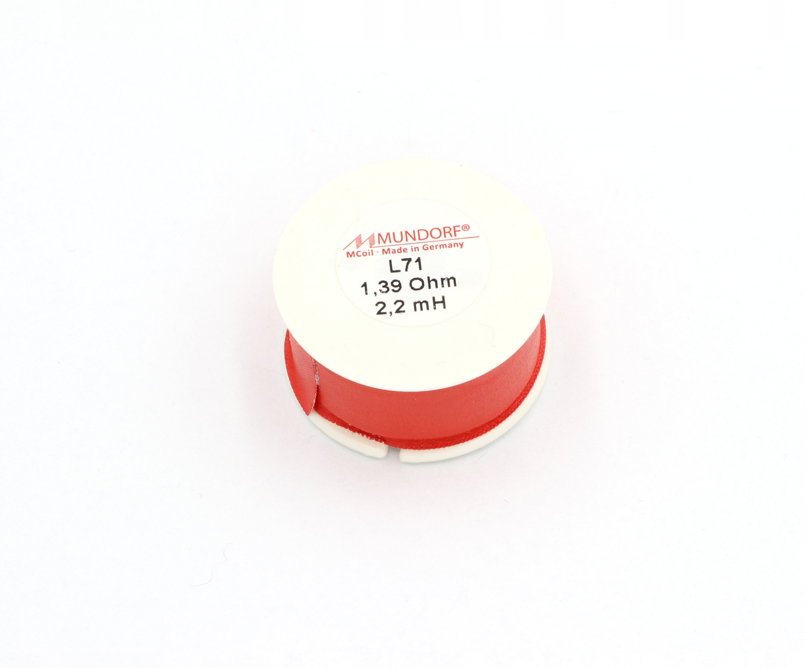 Mundorf cewka powietrzna 2,2 mH 1,39ohm drut 0,7mm