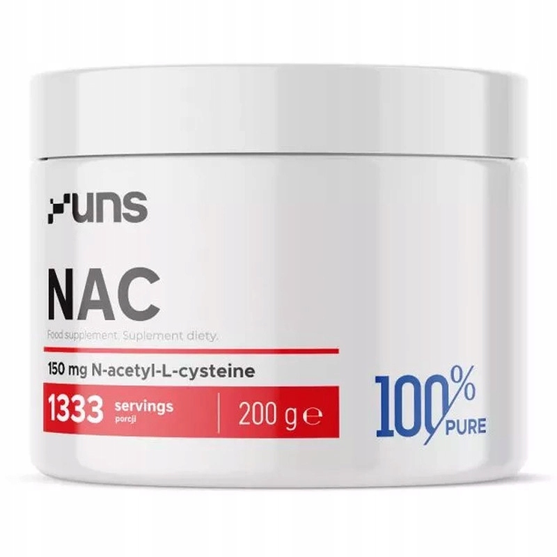 Uns Nac 200 g N-acetyl L-cystein Játra Antioxidační Vlastnosti