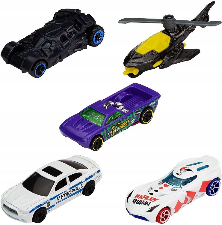 

Samochody Hot Wheels Batman 5 Szt GTN43