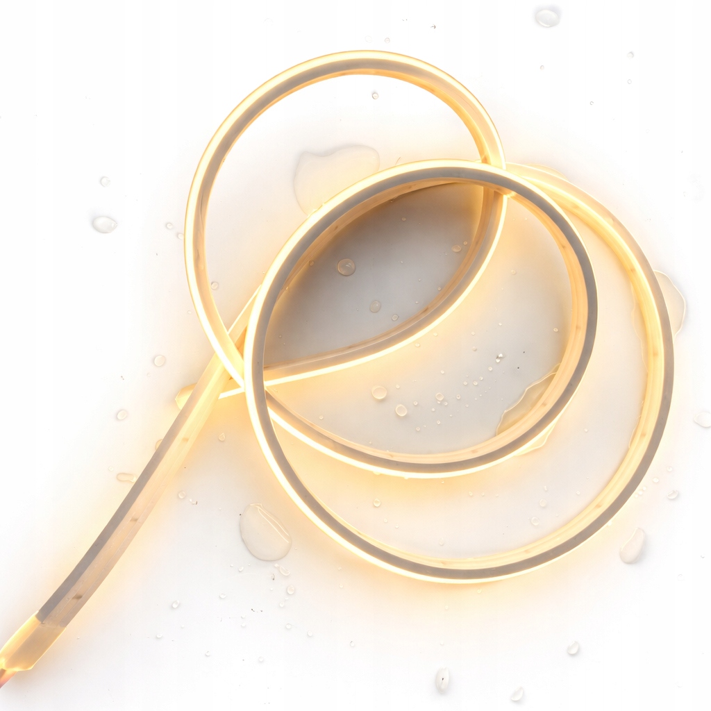 Led pásek Cob 24V 5 m IP66 3500K – 8W/m neon Ra>90 světelná linka