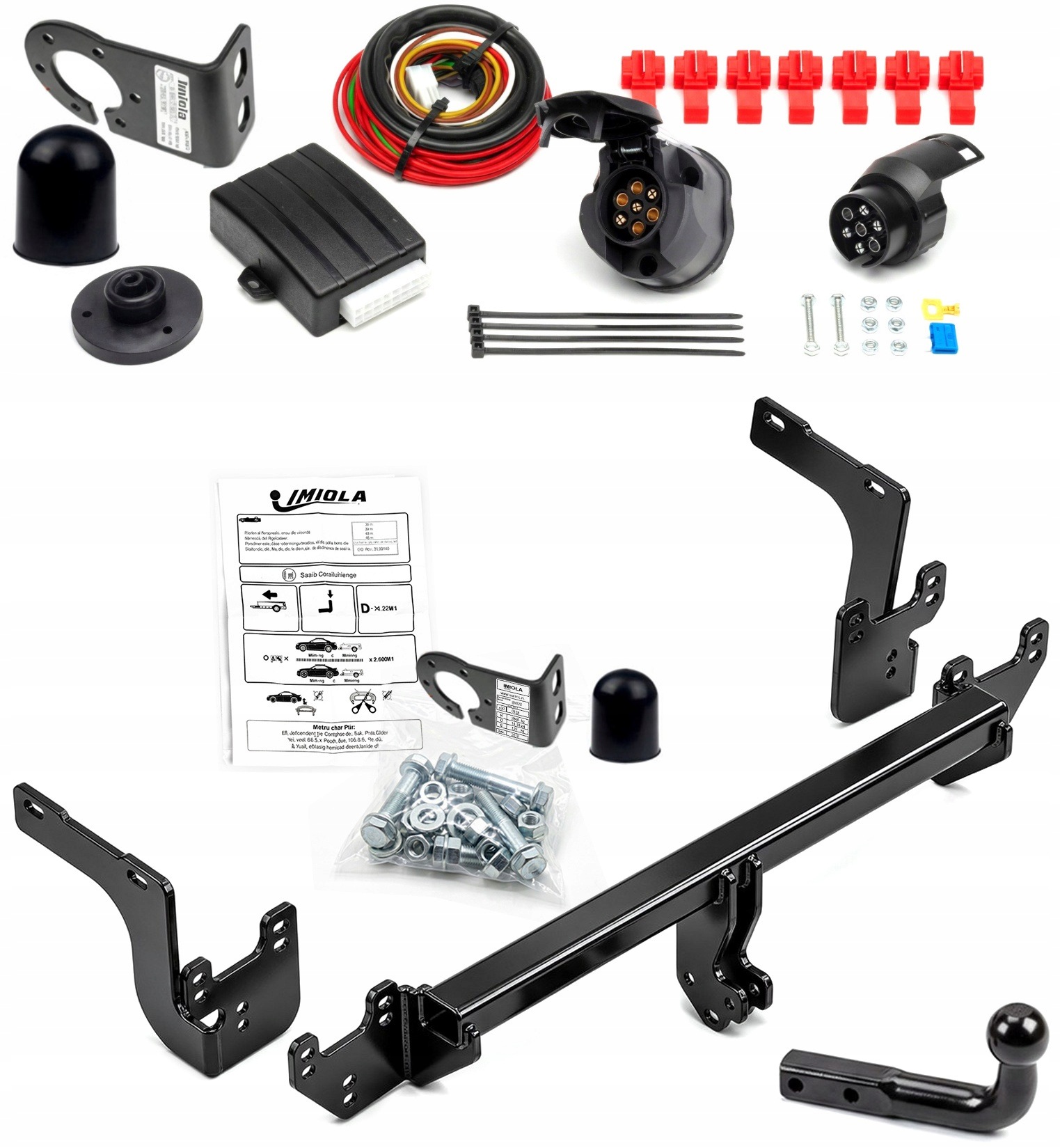 Hak Citroen C4 Grand Picasso II 2 od 2013r Moduł 7pin Odkręcany Holowniczy