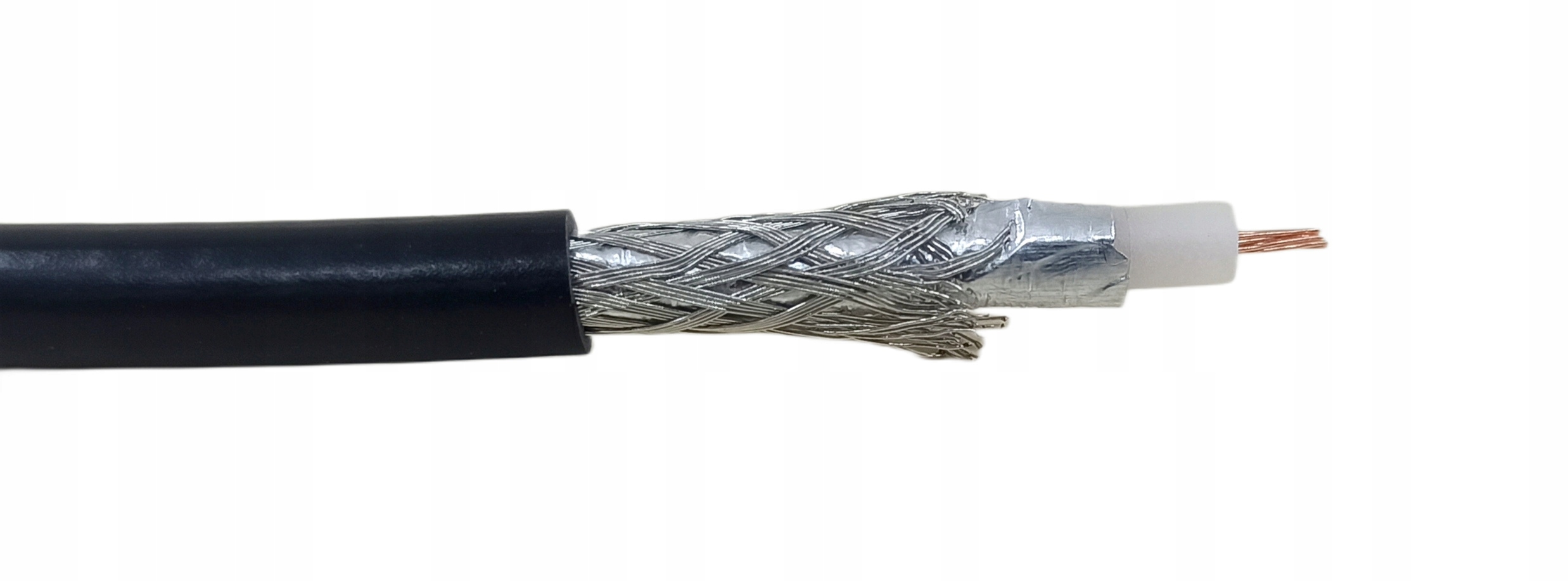 9× Przewód koncentryczny radiokomunikacyjny SATEC RG58 R-ALL 50Ohm