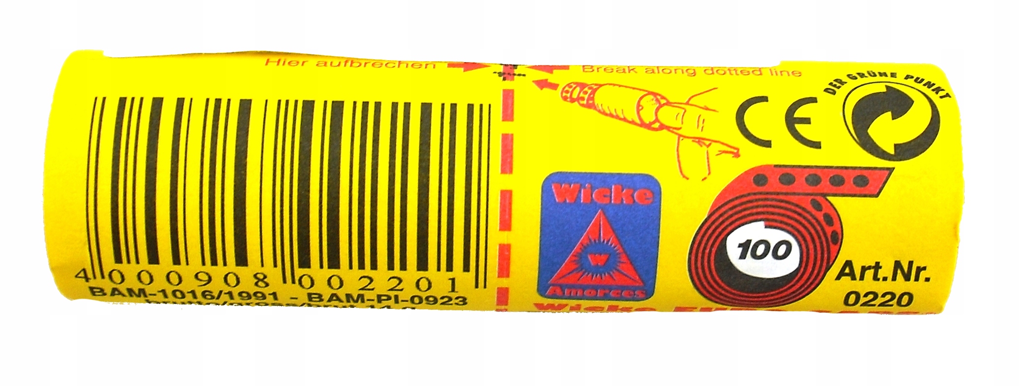 

A985 Kapiszony taśma 1200 strzałów