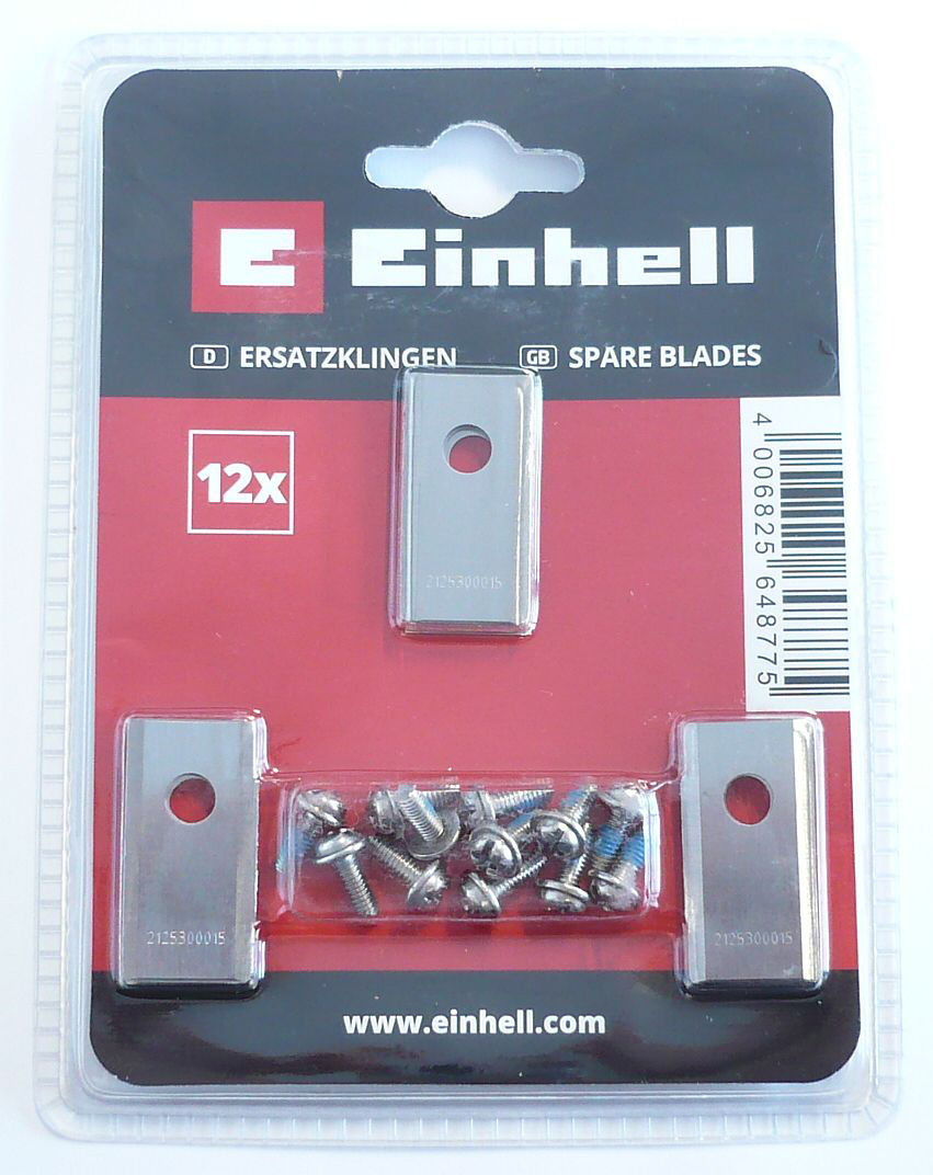 OSTRZA TNĄCE ZAPASOWE (12 SZT) ROBOT KOSZĄCY FREELEXO EINHELL EAN (GTIN) 4006825648775