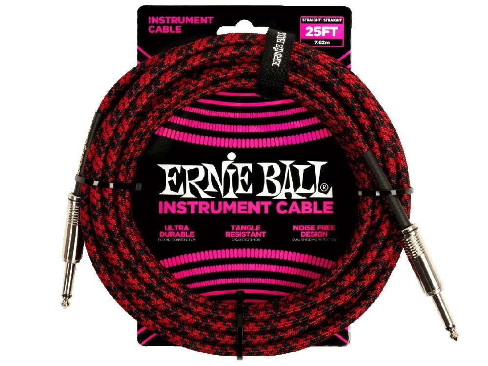 Kytarový kabel Ernie Ball 6398 (7,62 m)