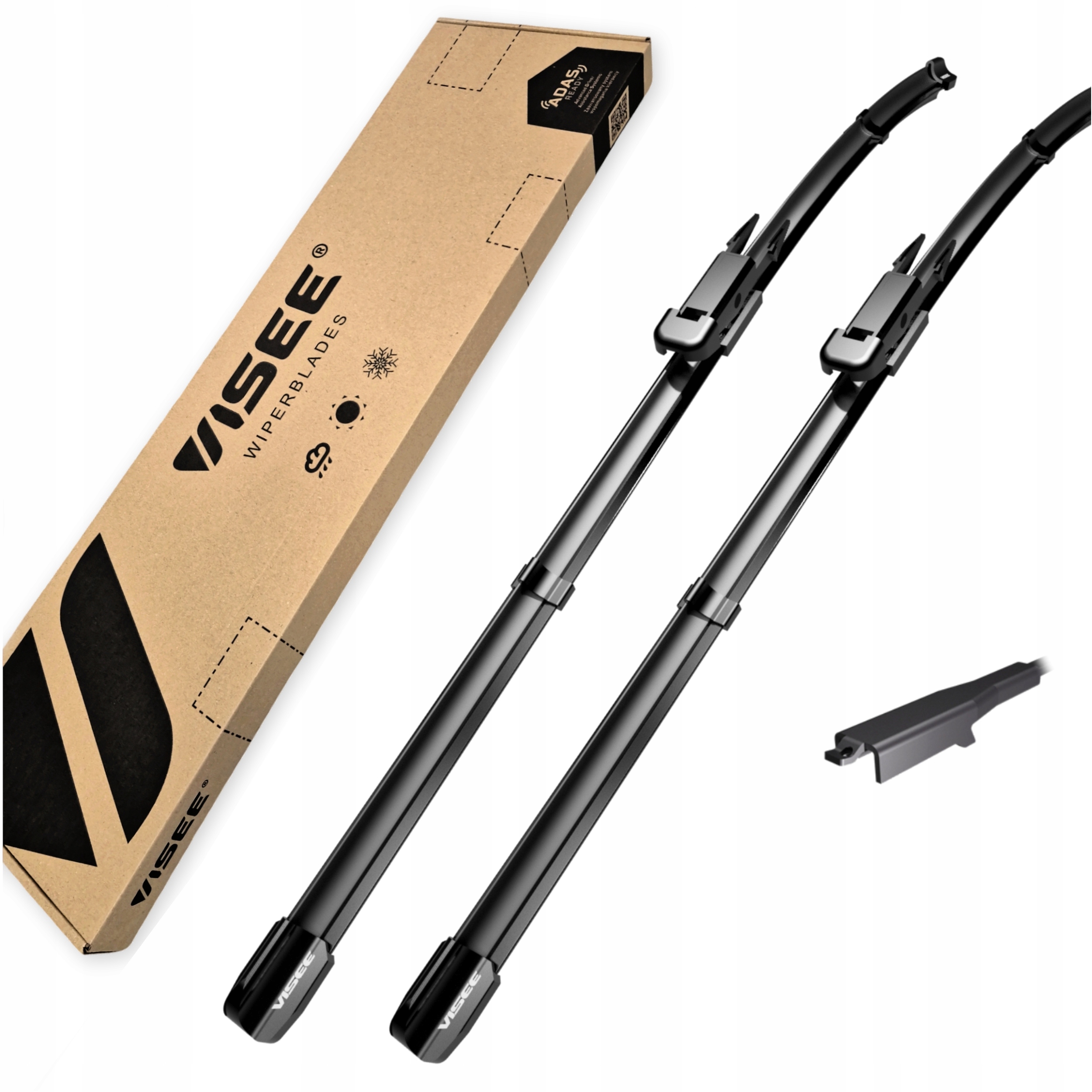 Wycieraczki samochodowe do szyb Visee Hexa H003 700/550R mm