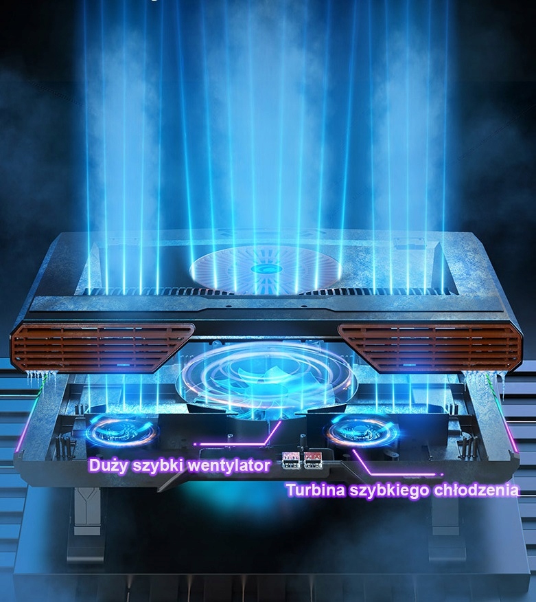 PODSTAWKA PODKŁADKA CHŁODZĄCA POD LAPTOP-A 12-17' Kod producenta M555081