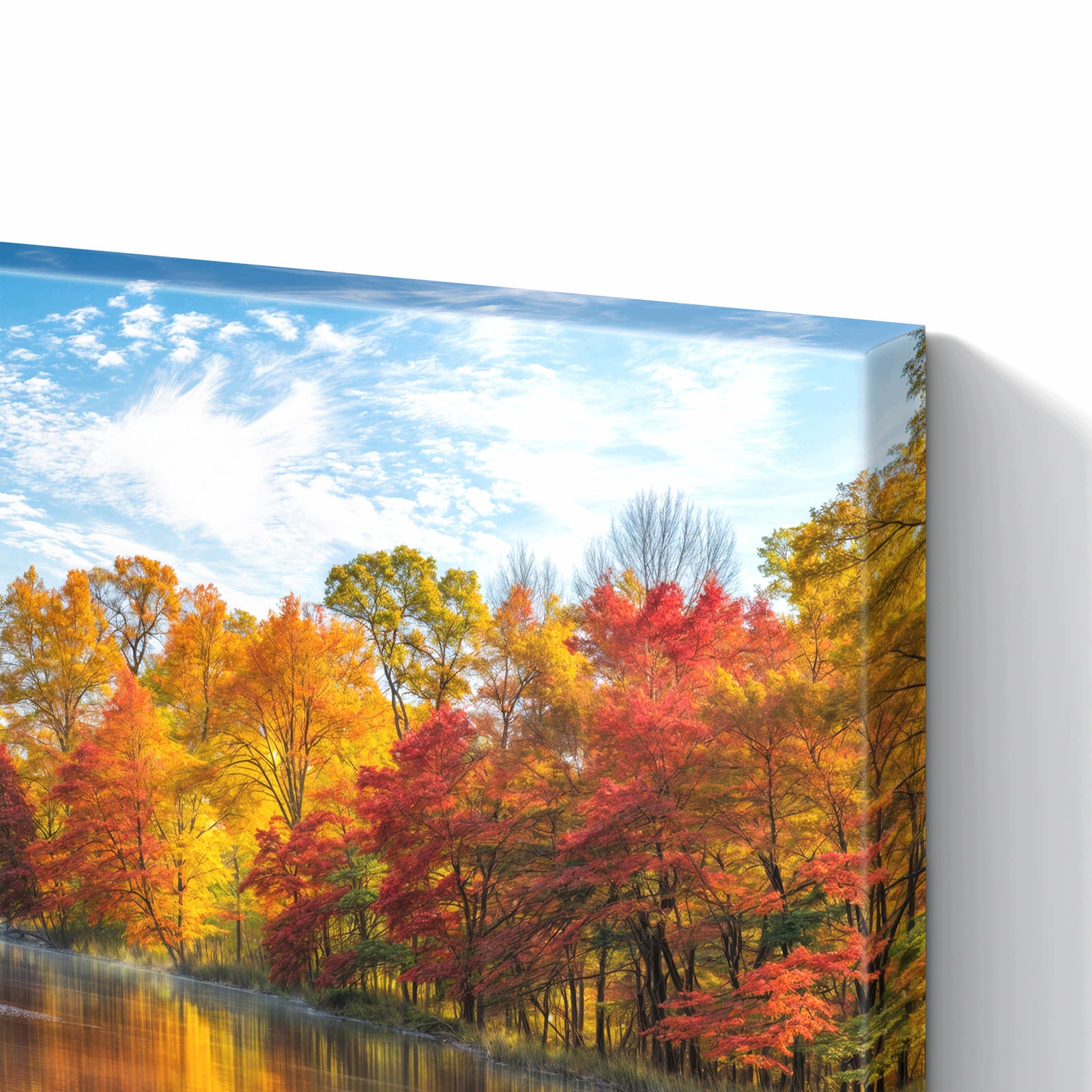 Magnetická tabule Podzimní Jezero 60 × 40 cm