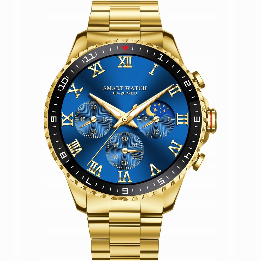 Pánské hodinky Chytré Hodinky Gravity GT16-1 Gold/gold