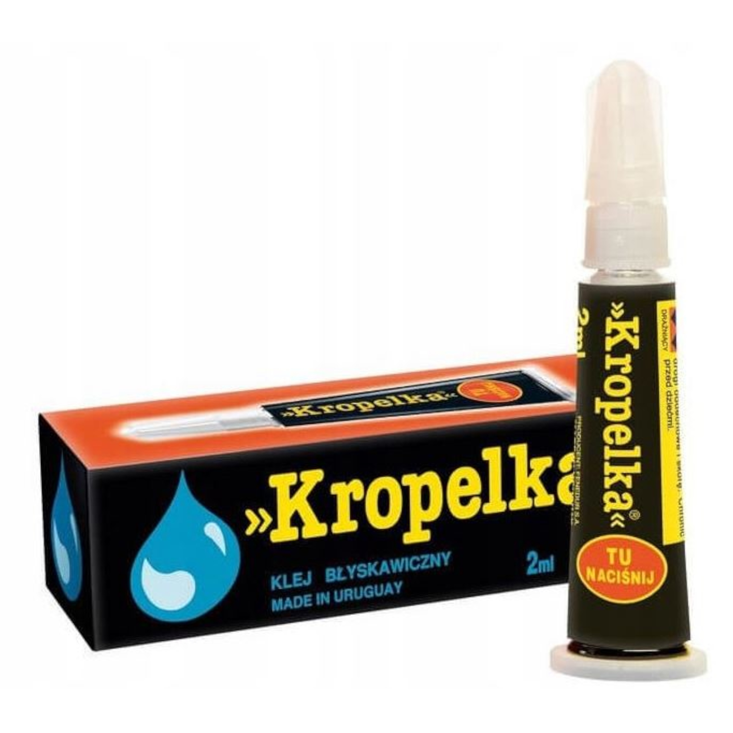 

Klej W Tubce Kropelka Mocny Błyskawiczny 2 ML