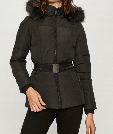 Morgan pánská péřová bunda s kapucí 232grace velikost L/XL