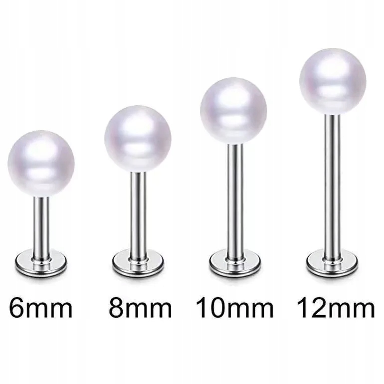 Piercing de acero inoxidable Labret para labio, 10 piezas, hecho a mano, Kod producenta HF648