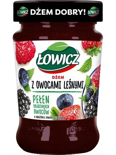 Levně 6 x Łowicz Džem z lesních plodů 280 g