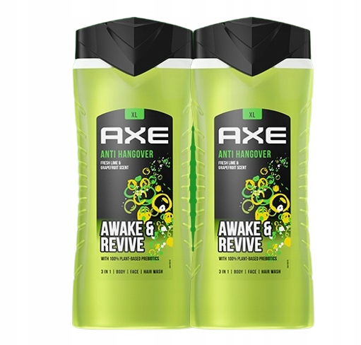 

Axe Anti Hangover żel pod prysznic 2x400 ml