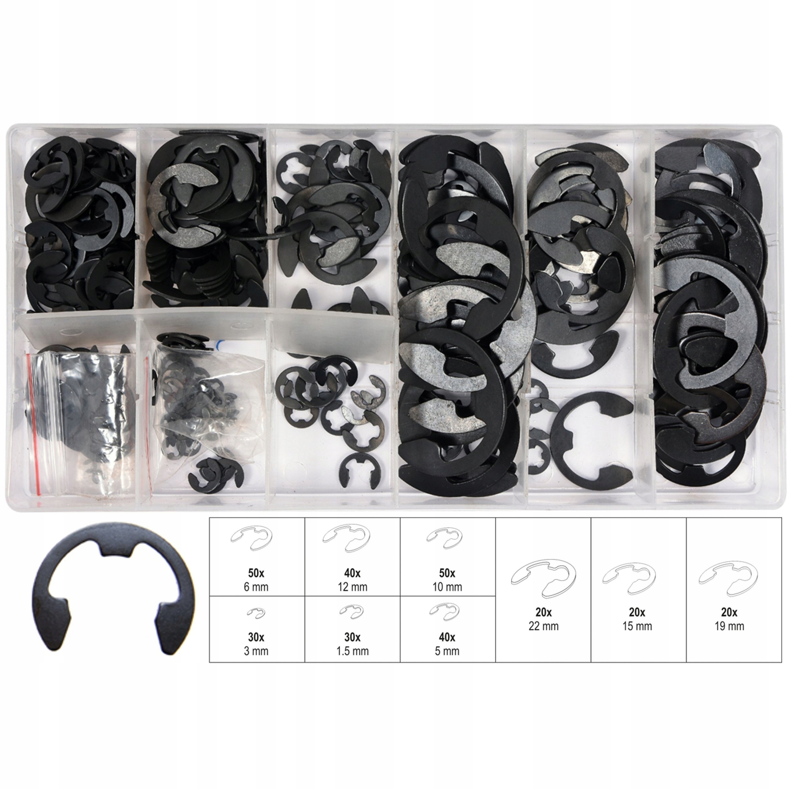 SEGERY PIERŚCIENIE SEGERA E-CLIP ZESTAW 300x Kod producenta F01013