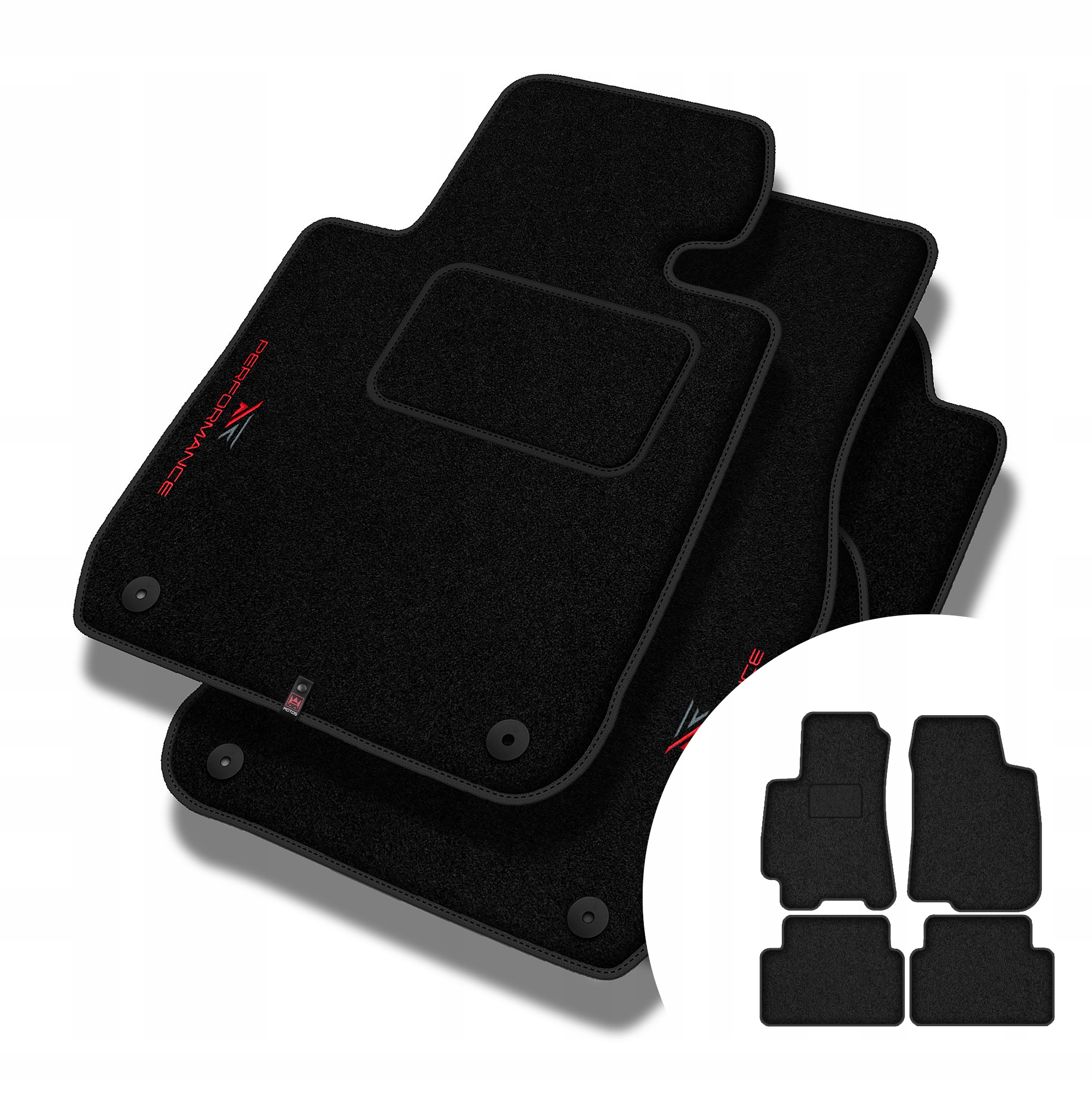 Velurové koberce Performance pro Daewoo Lanos T100 1997-2007