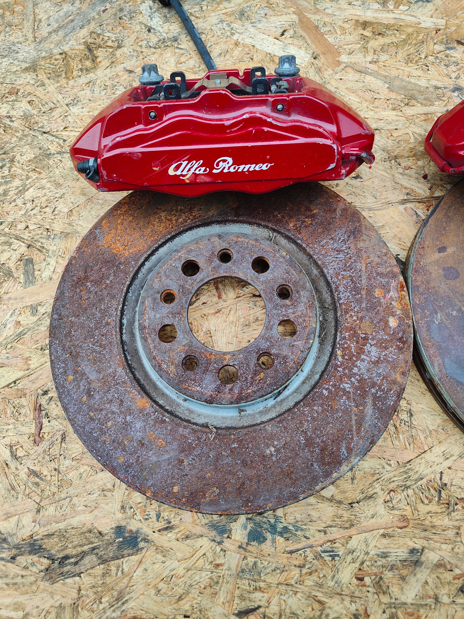 SWAP HAMULCE calipers caliper front front ALFA ROMEO TONALE BREMBO 330X28