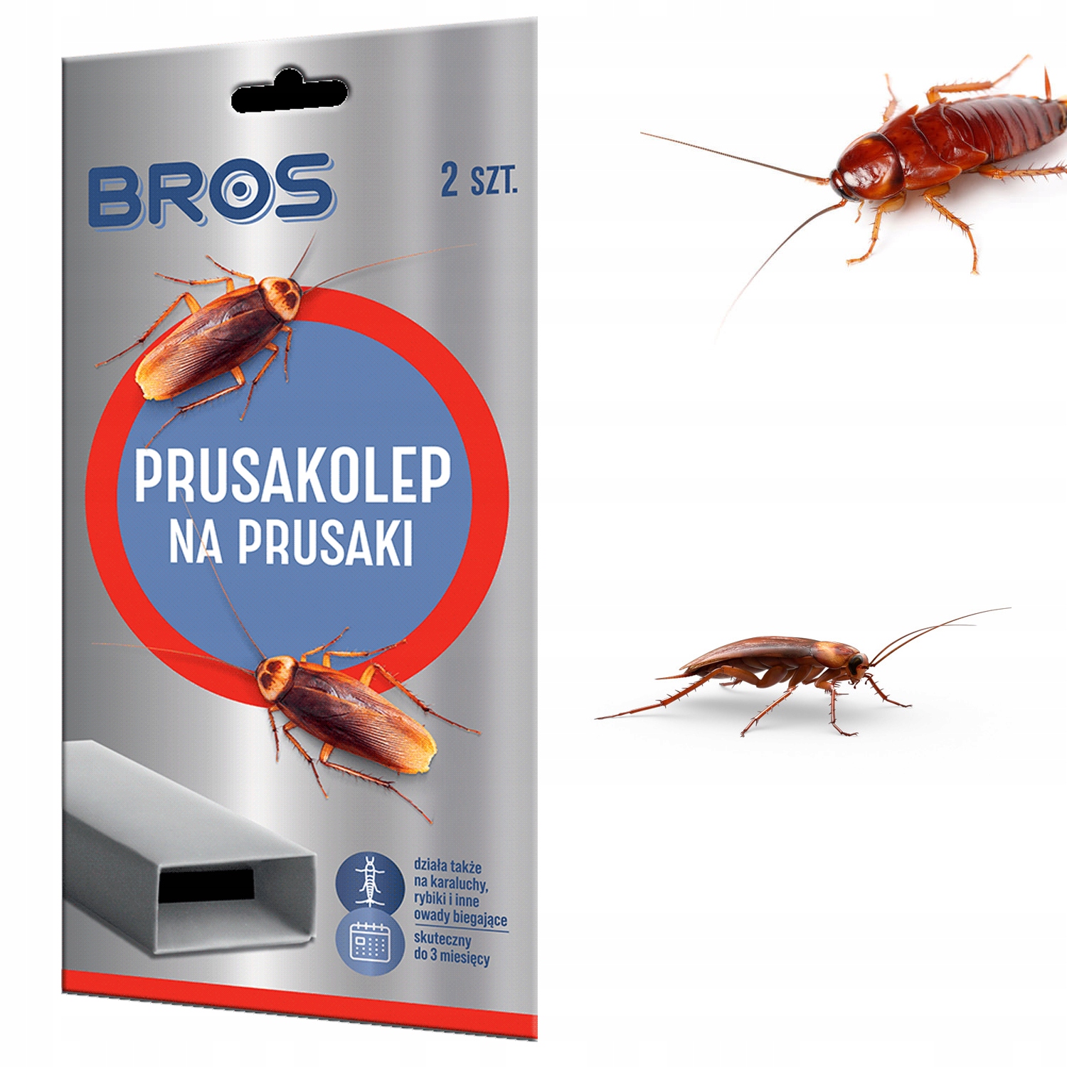 BROS PRUSAKOLEP PUŁAPKA NA KARALUCHY PRUSAKI 2 szt
