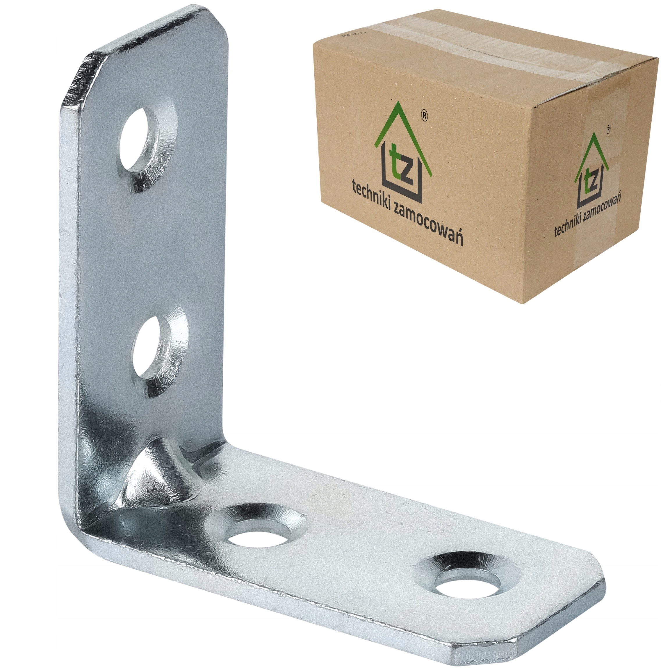 Nábytkové úhelníky pro židle 40x40x20 x 2 mm 200 ks ocelové KRZ4