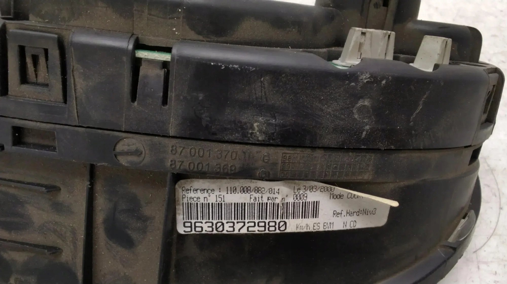 peugeot 406 спидометр 9630372980