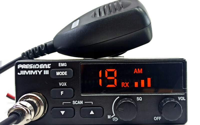 CB radio President Jimmy 3 III 12V ASC bus TIR