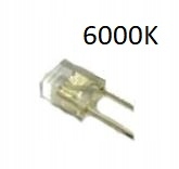 

Art Prostokątne Led 3x2mm do podświetl.WHITE 10szt