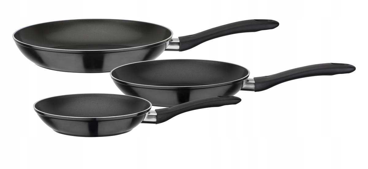 

Patelnia Patelnie 3SZT Aluminiowe Powłoka Vitaflon