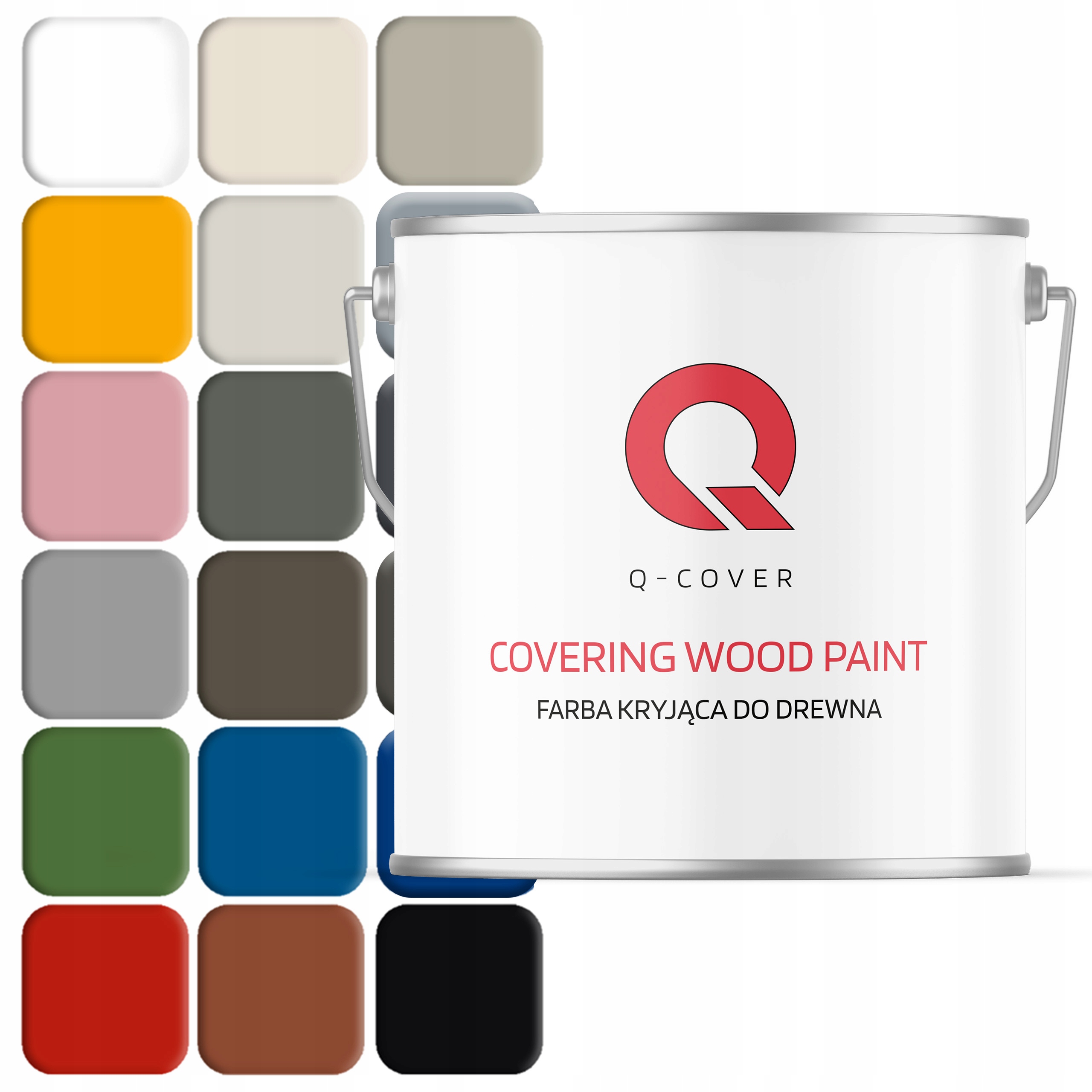 Farba Do Drewna Na Zewnątrz 5L Kryjąca Do Wyboru Trwała Uv