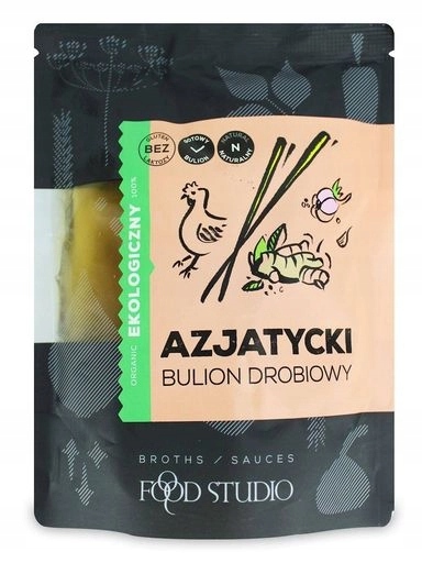4x Food Studio Tekutý asijský vývar bezlepkový Bio 350 ml