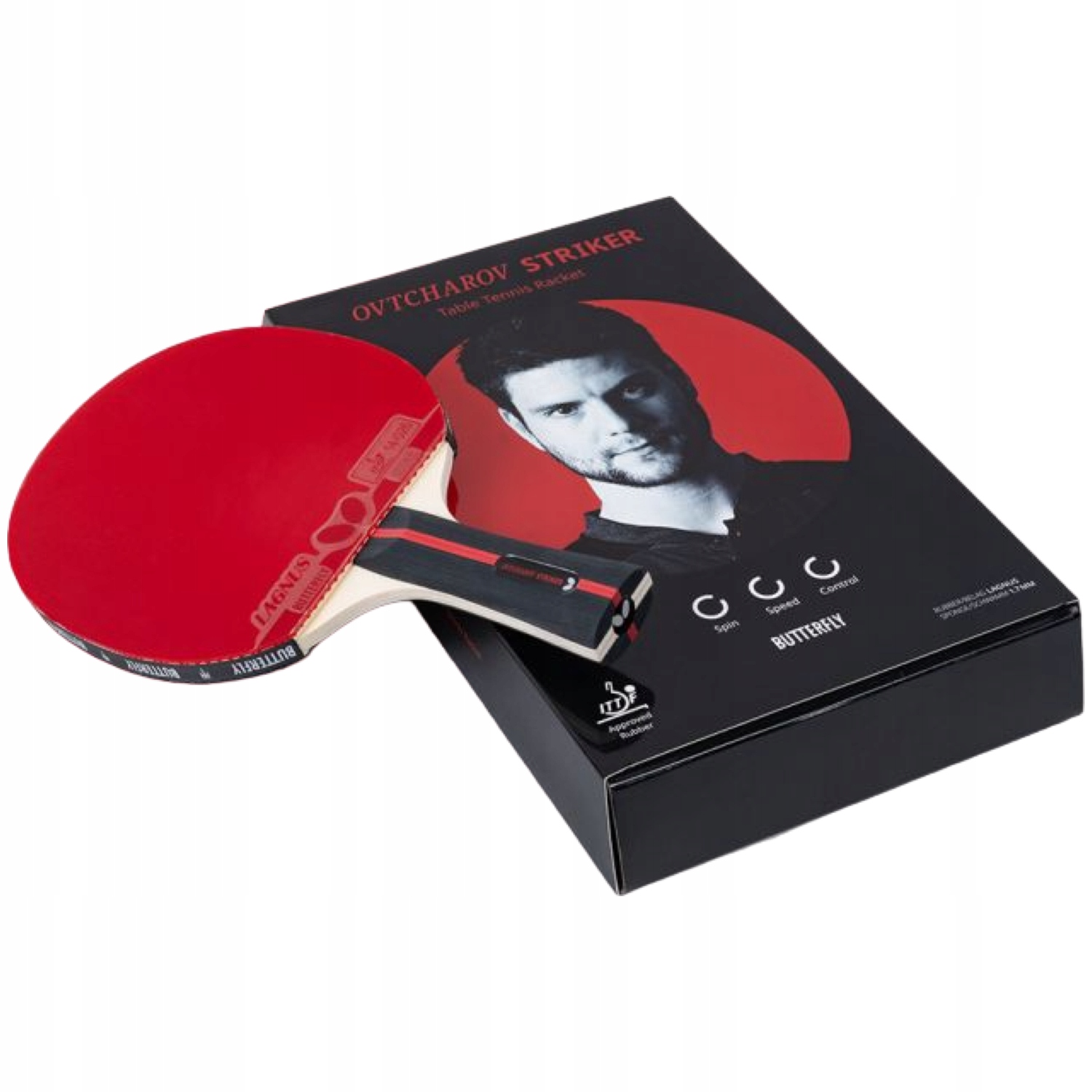 Rakietka Paletka do Tenisa Stołowego Ping Ponga Butterfly Ovtcharov Striker