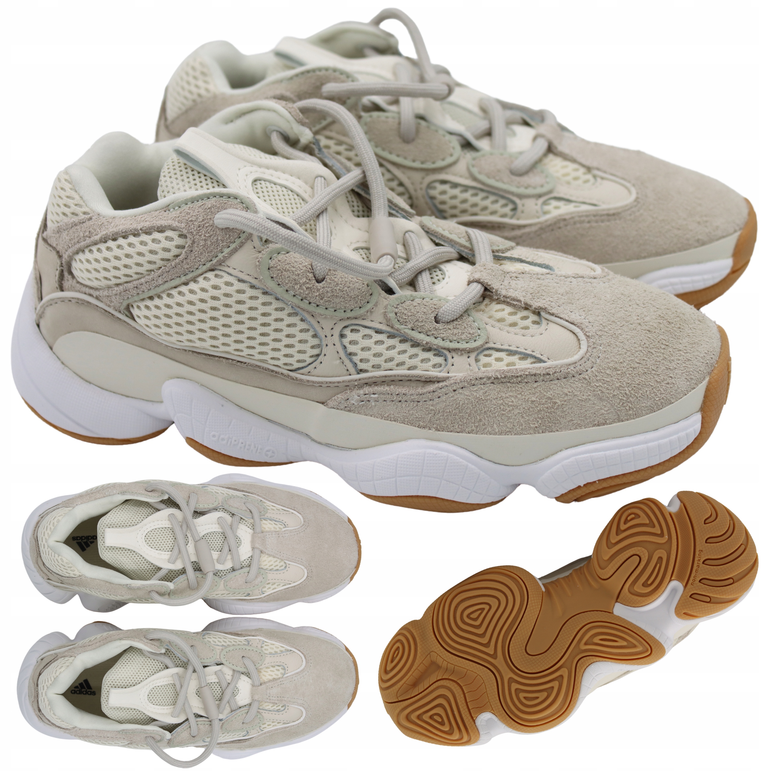 Dámské Sportovní Boty Pohodlné Tenisky Adidas Yeezy 500 ID1600 vel. 38