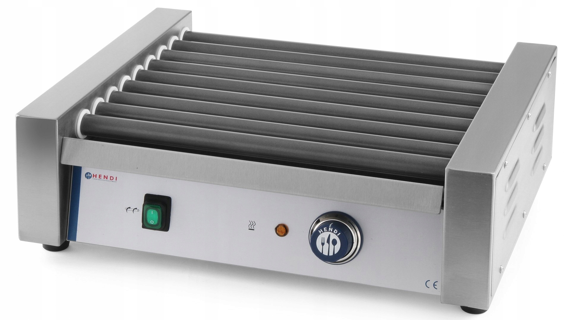 Podgrzewacz Grill Rolkowy Do Parówek Hot Dogów 9 Rolek Hendi 268605 EAN (GTIN) 8711369268605